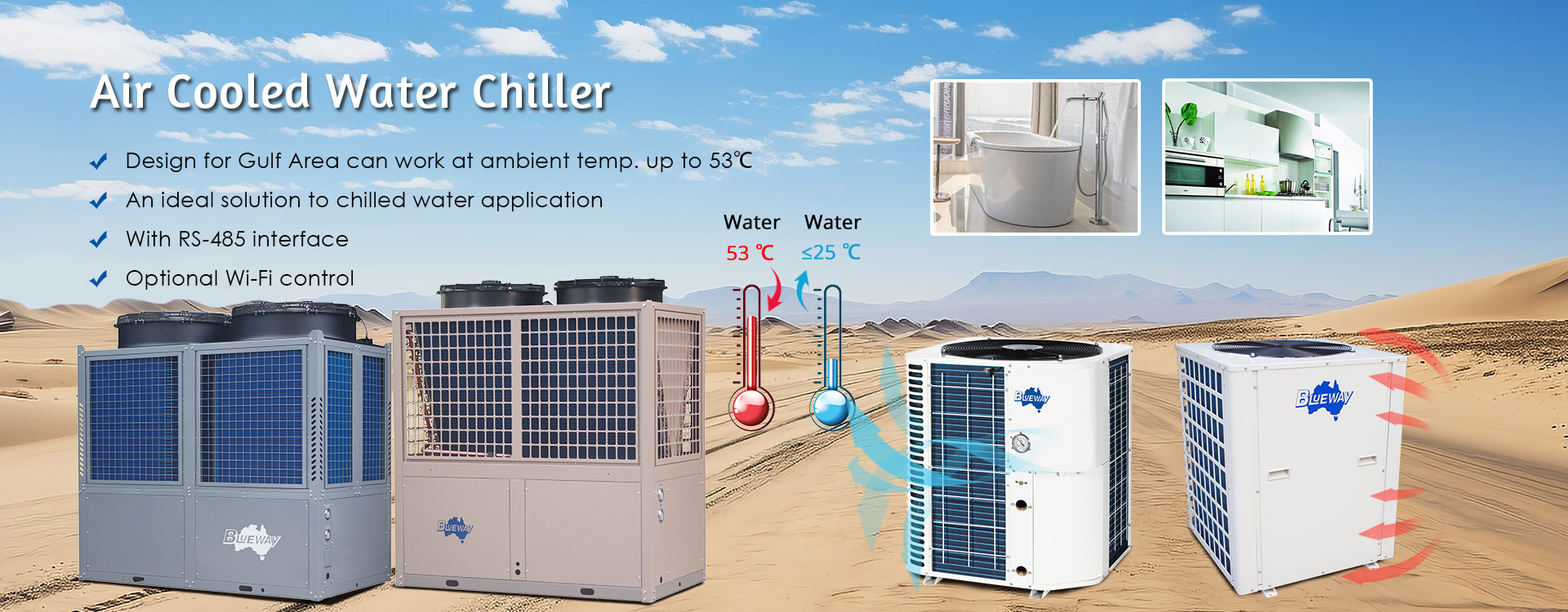 Air Source Waasser Chiller Fournisseur