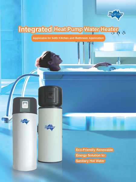 Alles an engem R134a R410a Hauswasserheizung